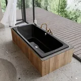 Kaldewei Cayono Duo 725 Badewanne 180x80x41cm, schwarz