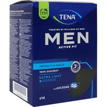 TENA MEN Active Fit Level 0 Inkontinenz Einlagen 14 St.