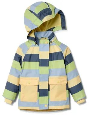 Tchibo - Kleinkind-Regenjacke - Bunt/Gestreift - Kinder - Gr.: 98/104 - bunt gestreift - 98/104