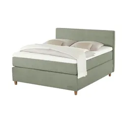 Jette Home Boxspringbett  Jette Flex ¦ grün ¦ Maße (cm): B: 165 H: 120,5