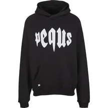pequs Kapuzenpullover schwarz L