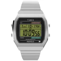 Timex Uhren - Digitaluhr Timex 80 Steel - Gr. unisize - in Silber - für Damen