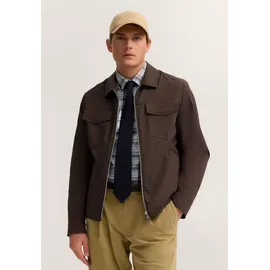 Bugatti Hemdjacke Regular Fit Braun 54