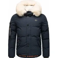 Stone Harbour Herren Winterjacke stylischer Winterparka mit abnehmbarer Kapuze Halvaar