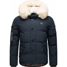 Stone Harbour Herren Winterjacke stylischer Winterparka mit abnehmbarer Kapuze Halvaar