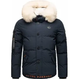 Stone Harbour Herren Winterjacke stylischer Winterparka mit abnehmbarer Kapuze Halvaar