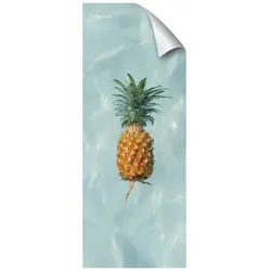mySPOTTI Duschrückwand-Panel, fresh, Ananas, 255x100 cm - blau