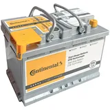 Continental Starterbatterie Start-Stop 12V 70Ah 760A EFB Autobatterie Universal