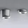 serien.lighting Cavity S 1 Aluminium grau