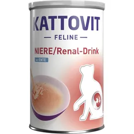 Kattovit Nierenunterstützungs-Drink Ente 12 x 135 ml
