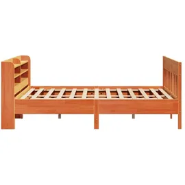 vidaXL Massivholzbett 180 x 200 cm Braun