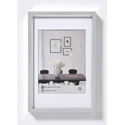 Walther ES030S, Kunststoff, Silber, Einzelbilderrahmen, Wand, 15 x 20 cm, Rechte