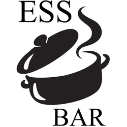 Wanddekoobjekt QUEENCE "ESSBAR", schwarz, B:30cm H:45cm T:0,1cm, Stahl, Wanddekoobjekte, Stahlschild, Blechschild, Spruch, Witzig, Wanddeko, retro, 20x30cm