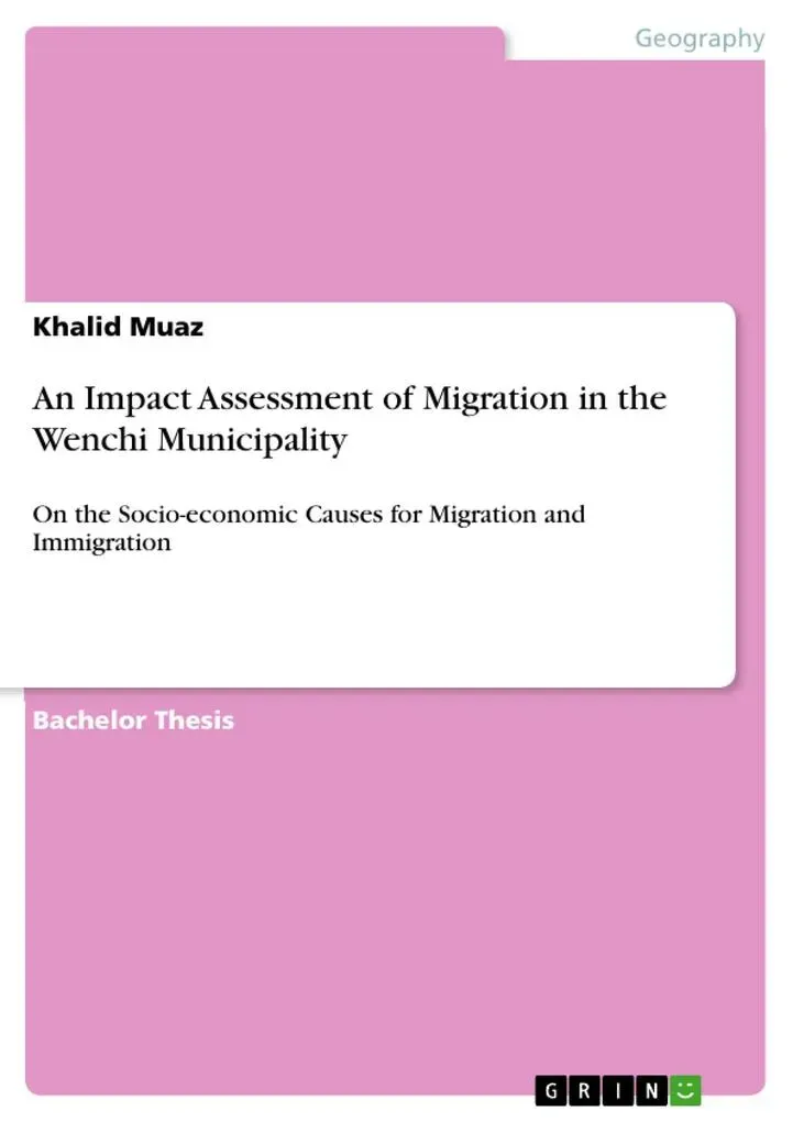 An Impact Assessment of Migration in the Wenchi Municipality: eBook von Khalid Muaz