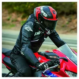 Alpinestars Supertech R10 Element Integralhelm - Schwarz/Rot/Weiß - L