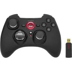 SPEEDLINK RAIT Gamepad - Wireless - for PC/PS3/Switch/OLED, rubber-black