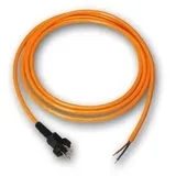 PCE PC ELECTRIC Handgerätezuleitung PUR 2 x 1.0 mit Stecker Länge 5 m IP20