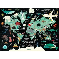 Abrams & Chronicle Your World 1000 Piece Family Puzzle