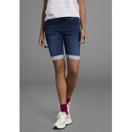 Arizona Jogg-Jeansbermudas Blau 36