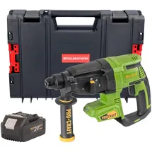 PROCRAFT PHA40bb Akku Bohrhammer 20 V 2,6 J SDS plus + 1x Akku 4,0 Ah + Toolcase