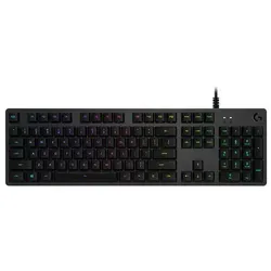 Logitech Spanish Keyboard G G512 Carbon Lightsync Rgb Mechanical Gaming Gx Brown Switches Usb Qwerty Carbon