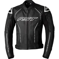 RST S1 Lederjacke - Schwarz/Weiß - XL
