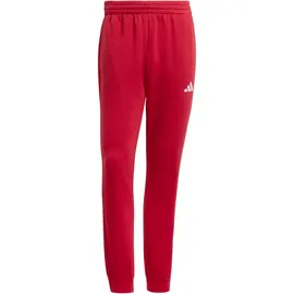 adidas M 3S FL TT TS Trainingsanzug Rot M