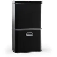Klarstein Touchless Sensor-Mülleimer 56 l Schwarz