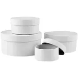 Creativ Company Geschenkboxen-Set weiß