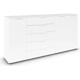 Rauch Kommode Flipp 200 x 100 x 42 cm Weiß