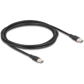 DeLock USB-C 2,5 m Schwarz