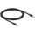 DeLock USB-C 2,5 m Schwarz