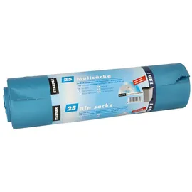 Papstar Müllsäcke 120 l 110 cm x 70 cm blau extra stark