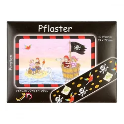 Kinderpflaster Piraten Briefchen
