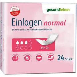 GESUND LEBEN Einlagen normal 24 St.