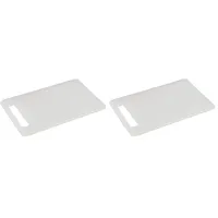 Metaltex Schneidbrett 15 x 25 cm Polyethylen 2-tlg. Weiß