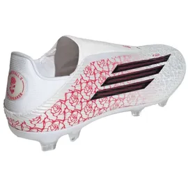 adidas F50 League Laceless FG/MG Cloud White / Core Black / Lucid Red 48 2/3