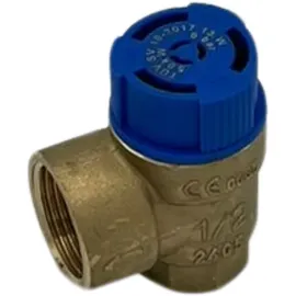 Evenes Membran Sicherheitsventil Trinkwasser Überdruckventil 6-10 bar Anschluss 1/2" - 6 bar