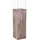 Vivanno Windlichtsäule Windlicht Recycling Holz Candela Braun, 100x27x27 cm