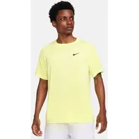 Nike Herren Shirt M NK DF READY SS, LUMINOUS GREEN/BLACK, S