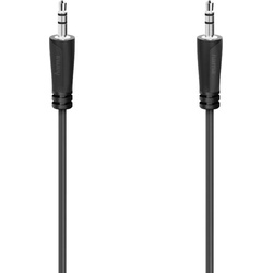 Hama Audio-Kabel, 3,5-mm-Klinken-St. - 3,5-mm-Klinken-St., Stereo, 1,5 m (1.50 m, 2.5mm), Audio Kabel