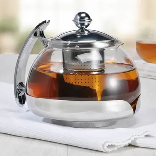 Gravidus Teekanne Glas Teekocher ca. 1,2L