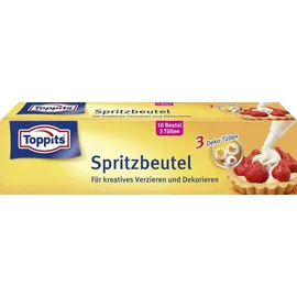 Toppits Spritzbeutel beige, 10 St.