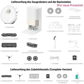 DREAME X40 Ultra Complete weiß