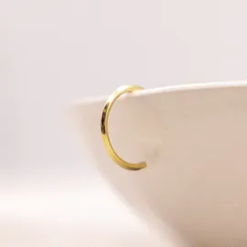 Fascination by Ellen K. Creolen 333 Gold gelb 17,5mm