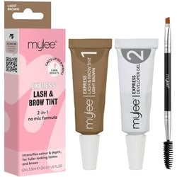 Mylee Express 2 in 1 Wimpern und Augenbrauen Farbe Augenbrauenfarbe   Hellbraun