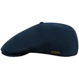 Sterkowski Swede Schirmmütze Herren | Leinen Mütze Herren Sommer | Gastby Mütze Newsboy Mütze Leichte Sun Hat Men Golf Mütze Herren Schiebermütze Damen Sommer Irische Mütze 58 cm Marineblau - 58