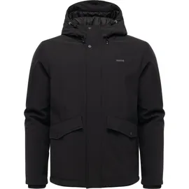 Ragwear Funktionsjacke "Shellis YOUMODO", Herren, Gr. M (50), schwarz, Softshell, Obermaterial: 96% Polyester, 4% Elasthan. Innenfutter: 100% Polyester.