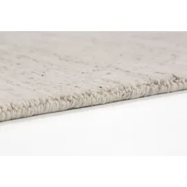 Schöner Wohnen Wollteppich "Elara 6025", weiß (meliert weiß), B:200cm H:15mm L:300cm, Wolle, SCHÖNER WOHNEN-KOLLEKTION, Teppiche, handweb, Wolle, natürlich, Wohnzimmer, Schöner Wohnen Kollektion