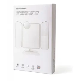 InnovaGoods Wiederaufladbarer dreiteiliger Schminkspiegel mit Vergrößerung und LED-Licht Miled InnovaGoods